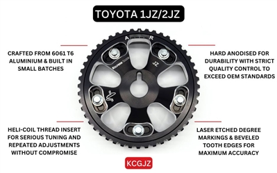 KCGJZ SINGLE | 1JZ / 2JZ Single Cam Gear