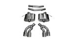 Corsa Xtreme Axleback Exhaust - Polished 4" Tips - 2016+ CTS-V