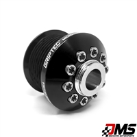 LT4 Pulley & Hub 2.30" Black Griptec V2