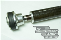 TOYOTA 93-98 Supra Turbo AUTOMATIC 1-Piece Pro-Series Carbon Fiber Driveshaft with Aluminum Conversion Plates