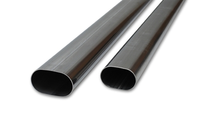 Stainless Steel Oval Tubing, Straight Lengths Oval Tubing