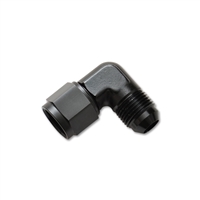 Vibrant Aluminum AN Fitting - 90 Degree Adapter (Female to Male)