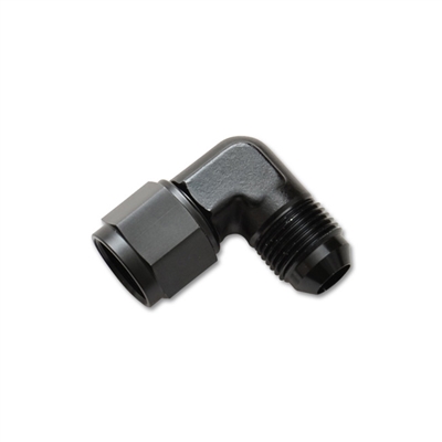 Vibrant Aluminum AN Fitting - 90 Degree Adapter (Female to Male)