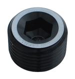 Vibrant Aluminum AN Fitting - Socket Hex Port Plug