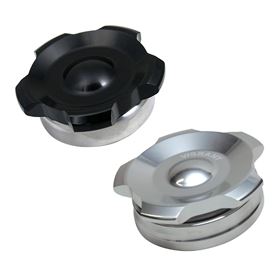 Vibrant Large Diameter Weld Bung with Aluminum Cap