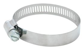 Vibrant Worm Gear Clamp, Stainless Steel - 10 Pack