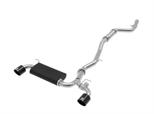 Takeda 3" To 2-1/2" 304 Stainless Steel Cat-Back Exhaust System