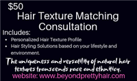 Hair Texture Matching Consultation