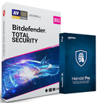 Bitdefender Total Security & Free Heimdal PRO