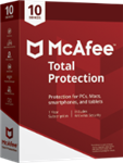 McAfee Total Protection 2023 - 10 Devices / 1 Year