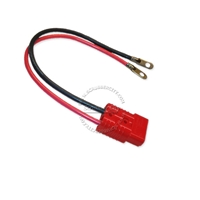Battery Cable Anderson connector SB175 4 Gauge 24" inches long, red anderson connector, 24 volt battery cable