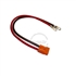 Battery Cable Anderson connector SB50 4 Gauge 24" inches eyelets 3/8" .18 volt applications orange connector universal battery cable, universal eyelets