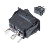 Rocker switch SPDT 3 snap-in terminals 20A 125V