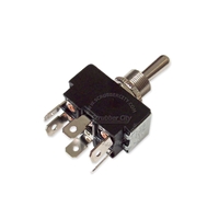 Toggle switch DPDT 6 snap-in termianls 20A 125A