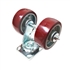 Aluminum wheel assembly. Swivel caster