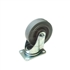 Wheel with swivel caster. Non-marking