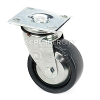 Aluminum wheel with bearing and spanner