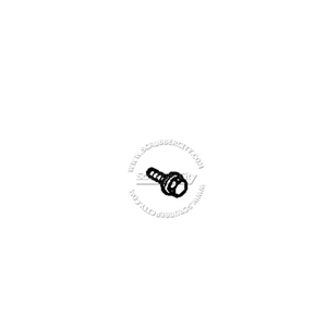 90015-ZE8-000 - Bolt, flange (6mm) (honda code 2092963)