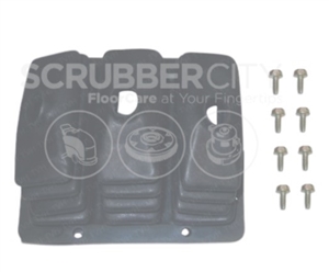 69909 - Boot, valve handle, hyd, 3hole for Tennant, Nobles machines