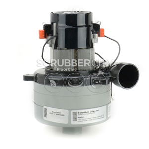 Ametek Lamb Vacuum Motor 120V Vacuum 3 Stage with 1-1/2" x 1.0" Inlet Tube 116565-29