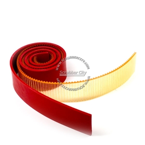 Squeegee Set (2 blades) Urethane/Red - Replaces OEM # 30069L, 30091A