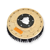 15" Poly scrubbing brush assembly fits Tennant model 2120, 2140, 2160