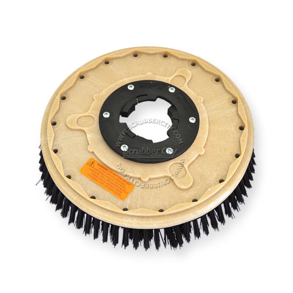 14" Poly scrubbing brush assembly fits TORNADO model 98470 (16" Bi-Speed)