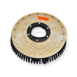 16" Poly scrubbing brush assembly fits KENT model Razor 17, E17, SV17