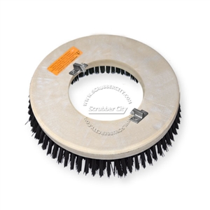 17" Nylon scrubbing brush assembly fits Clarke / Alto (American Lincoln) model 7000SS,7700 Scrubmobile (3/Set)