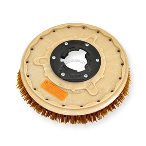 15" MAL-GRIT XTRA GRIT (46) scrubbing brush assembly fits KENT model KF-175A, KF-174SL