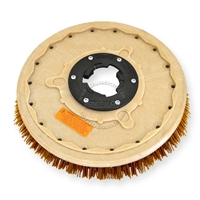 18" MAL-GRIT XTRA GRIT (46) scrubbing brush assembly fits Betco model Foreman AS20B