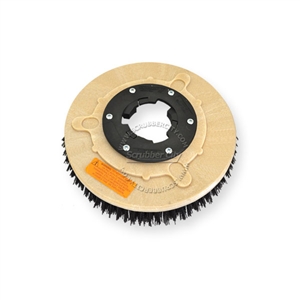 10" MAL-GRIT (80) scrubbing and stripping brush assembly fits UNITED (Unico) model 112, 112B, 112C