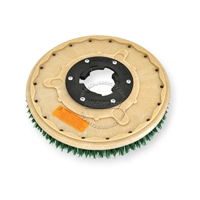 15" MAL-GRIT SCRUB GRIT (120) scrubbing brush assembly fits (SSS) Standardized Sanitation Systems model 17VS