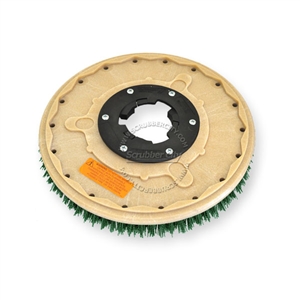 15" MAL-GRIT SCRUB GRIT (120) scrubbing brush assembly fits NSS (NATIONAL SUPER SERVICE) model SP-17