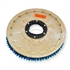 19" CLEAN GRIT (180) scrubbing brush assembly fits NILFISK-ADVANCE model Micromax 20B, 20DD