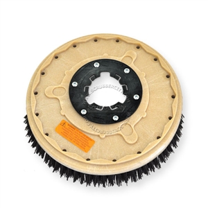 16" MAL-GRIT (80) scrubbing and stripping brush assembly fits Clarke / Alto model Vision 17