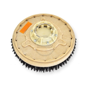 14" MAL-GRIT (80) scrubbing and stripping brush assembly fits Clarke / Alto (American Lincoln) model 930I Autoscrubber 