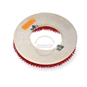 18" MAL-GRIT LITE GRIT (500) scrubbing brush assembly fits Clarke / Alto (American Lincoln) model 7760 (3/Set)
