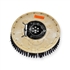 17" Poly scrubbing brush assembly fits Factory Cat / Tomcat model 52, 5100 (8 Point Plate - )