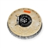 16" Steel wire scrubbing brush assembly fits Factory Cat / Tomcat model 35SS