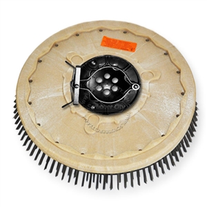 18" Steel wire scrubbing brush assembly fits Factory Cat / Tomcat model 38, 40, 40HD, 3700