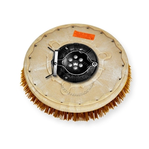 16" MAL-GRIT XTRA GRIT (46) scrubbing brush assembly fits Factory Cat / Tomcat model 3400