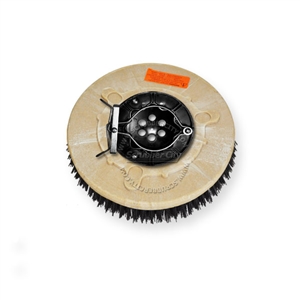 12" MAL-GRIT (80) scrubbing and stripping brush assembly fits Factory Cat / Tomcat model MINI MAG 26