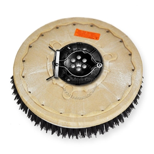 18" MAL-GRIT (80) scrubbing and stripping brush assembly fits Factory Cat / Tomcat model 38, 40, 40HD, 3700