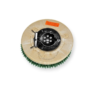 10" MAL-GRIT SCRUB GRIT (120) scrubbing brush assembly fits Factory Cat / Tomcat model 2200