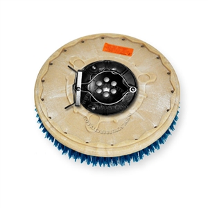 16" CLEAN GRIT (180) scrubbing brush assembly fits Factory Cat / Tomcat model MINI MAG 17