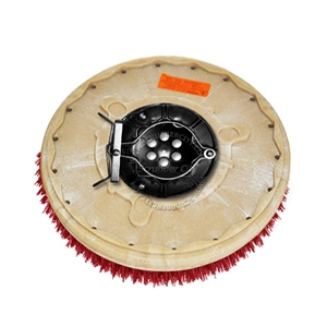 14" MAL-GRIT LITE GRIT (500) scrubbing brush assembly fits Factory Cat / Tomcat model 29SS