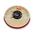 19" MAL-GRIT LITE GRIT (500) scrubbing brush assembly fits Factory Cat / Tomcat model 390D