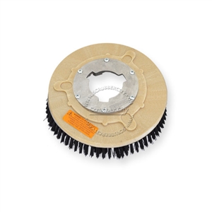 10" Poly scrubbing brush assembly fits GENERAL (FLOORCRAFT) model S-11