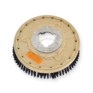 13" Nylon scrubbing brush assembly fits GENERAL (FLOORCRAFT) model KC-14